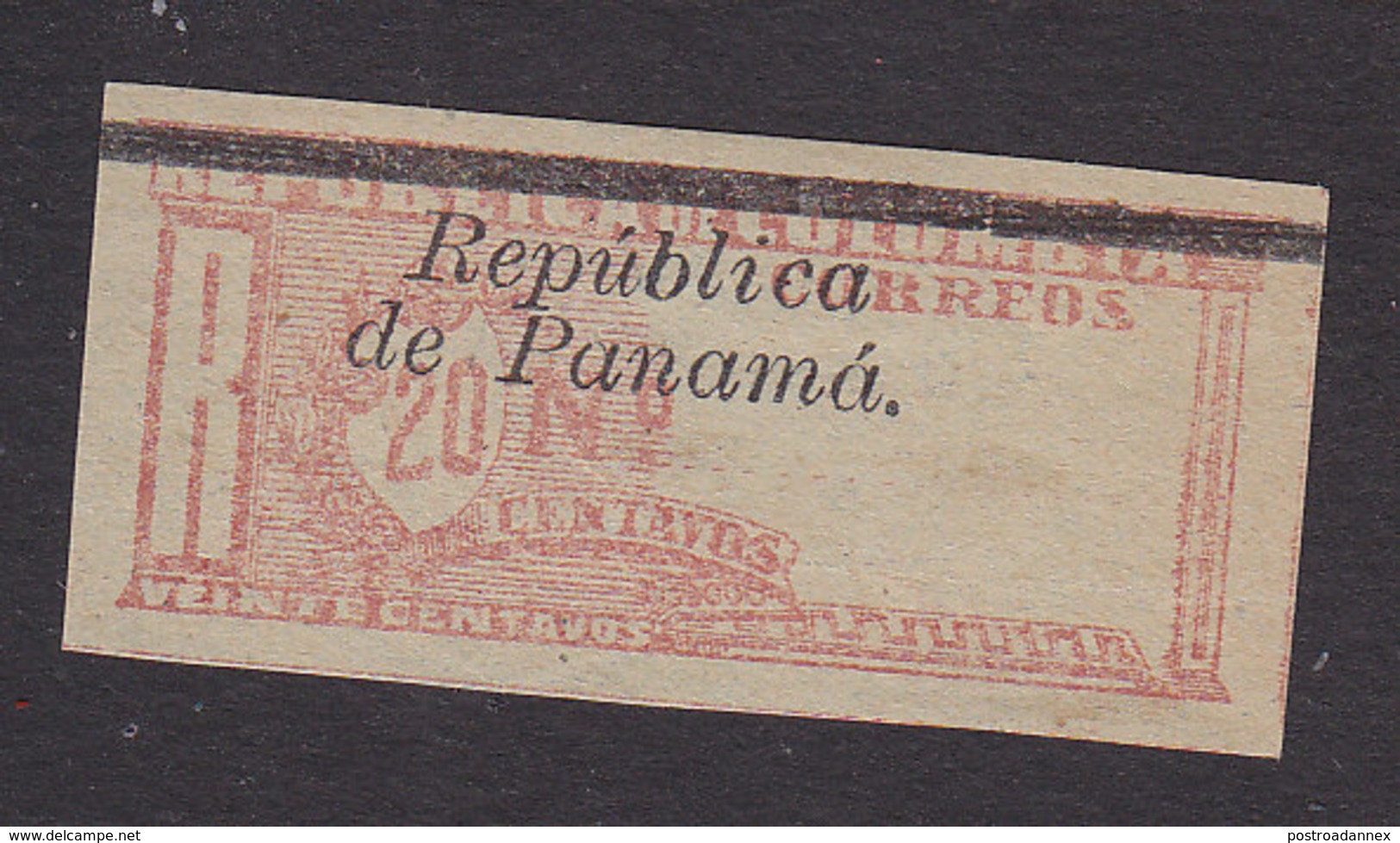 Panama, Scott #F17, Mint Hinged, Registration Stamp, Issued 1903 - Panama