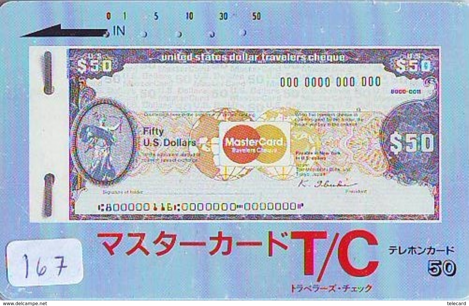 Télécarte Japon * BILLET De Banque  (167) Banknote  * Japan Phonecard * GELDSCHEIN * Coin * BANKBILJET - Stamps & Coins