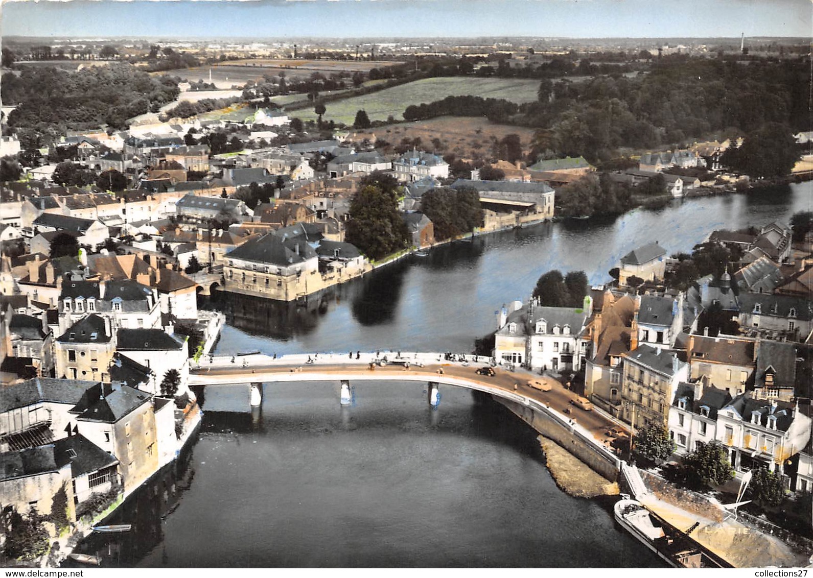 72-SABLE-SUR-SARTHE- VUE DU CIEL - Sable Sur Sarthe