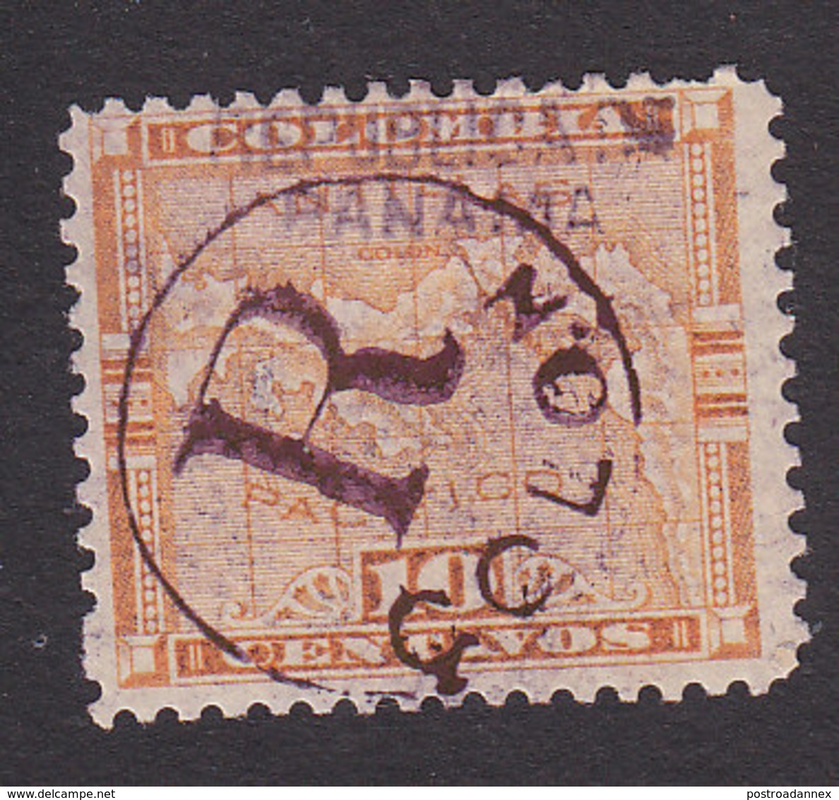 Panama, Scott #F12, Used?, Registration Stamp, Issued 1903 - Panama