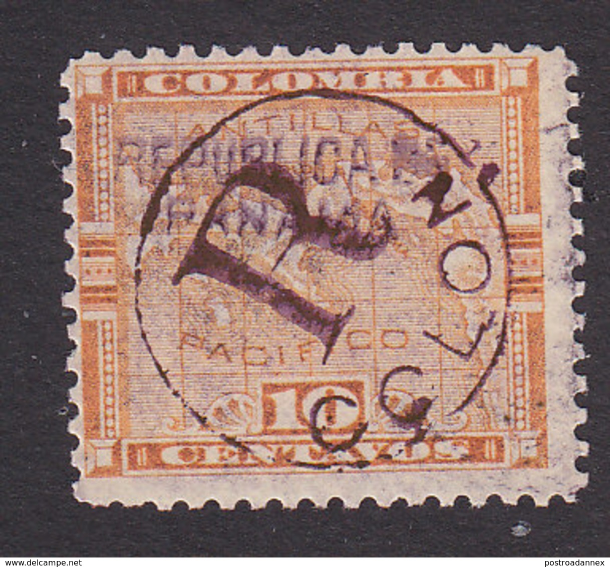 Panama, Scott #F12, Used?, Registration Stamp, Issued 1903 - Panama