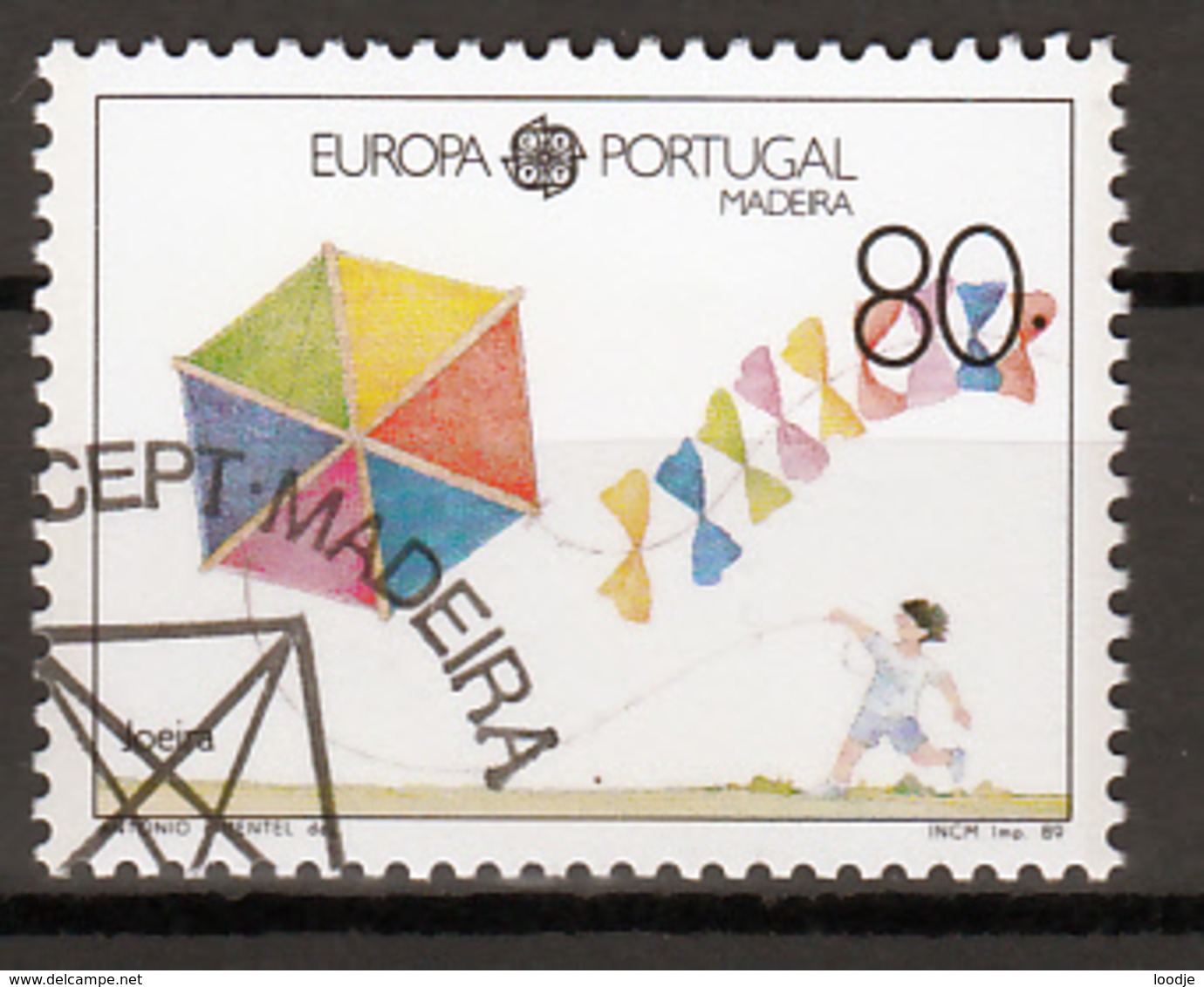 Madeira Mi 125  I  Europa Cept 1989 Gestempeld Fine Used - 1989