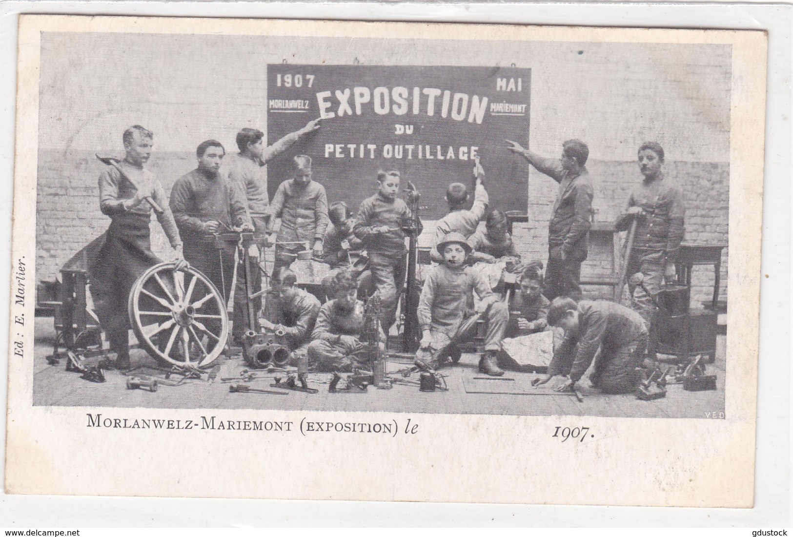 Belgique - Morlanwelz-Mariemont - (exposition)  Le     1907 - Morlanwelz