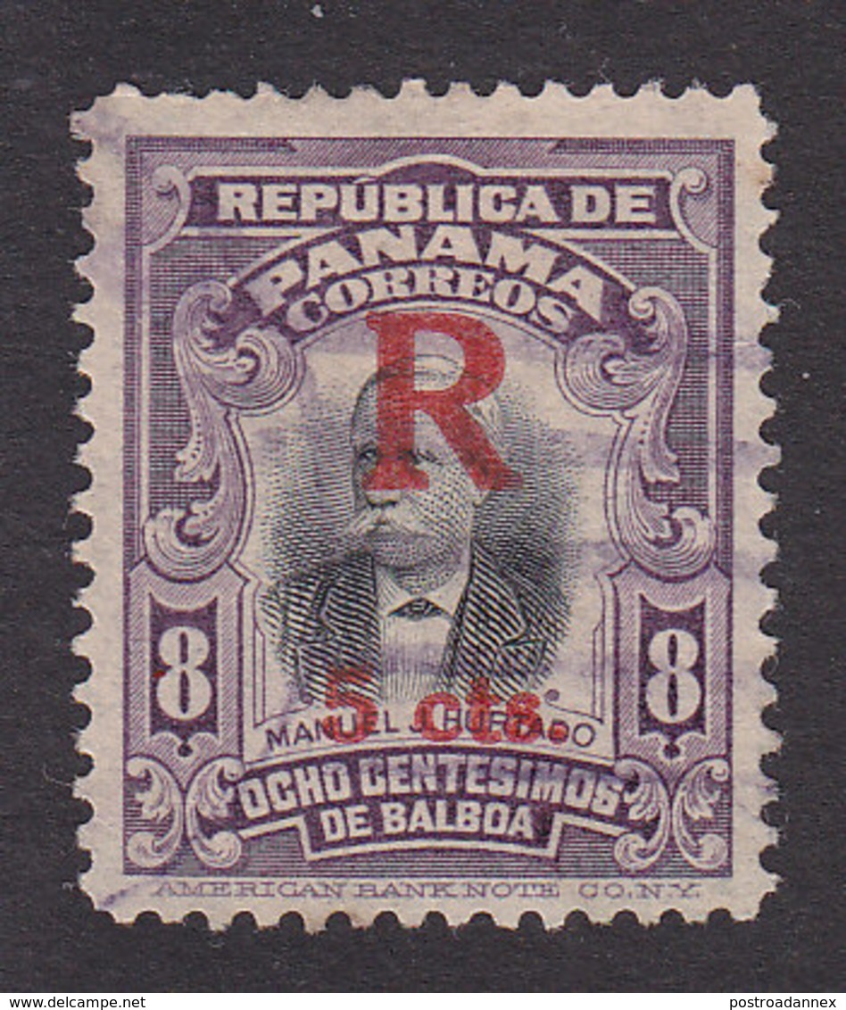 Panama, Scott #F30, Used, Registration, Issued 1916 - Panama