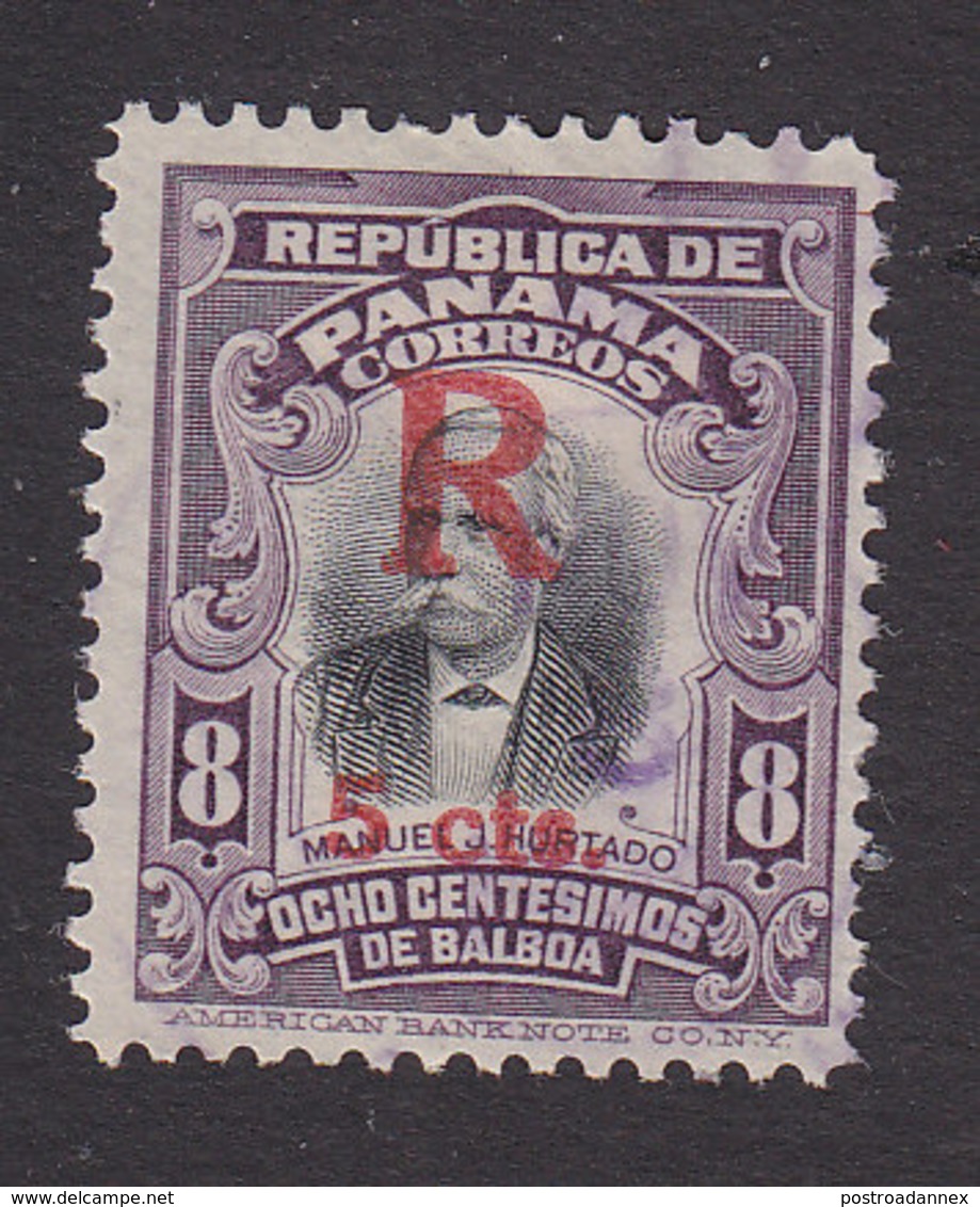 Panama, Scott #F30, Used, Registration, Issued 1916 - Panama