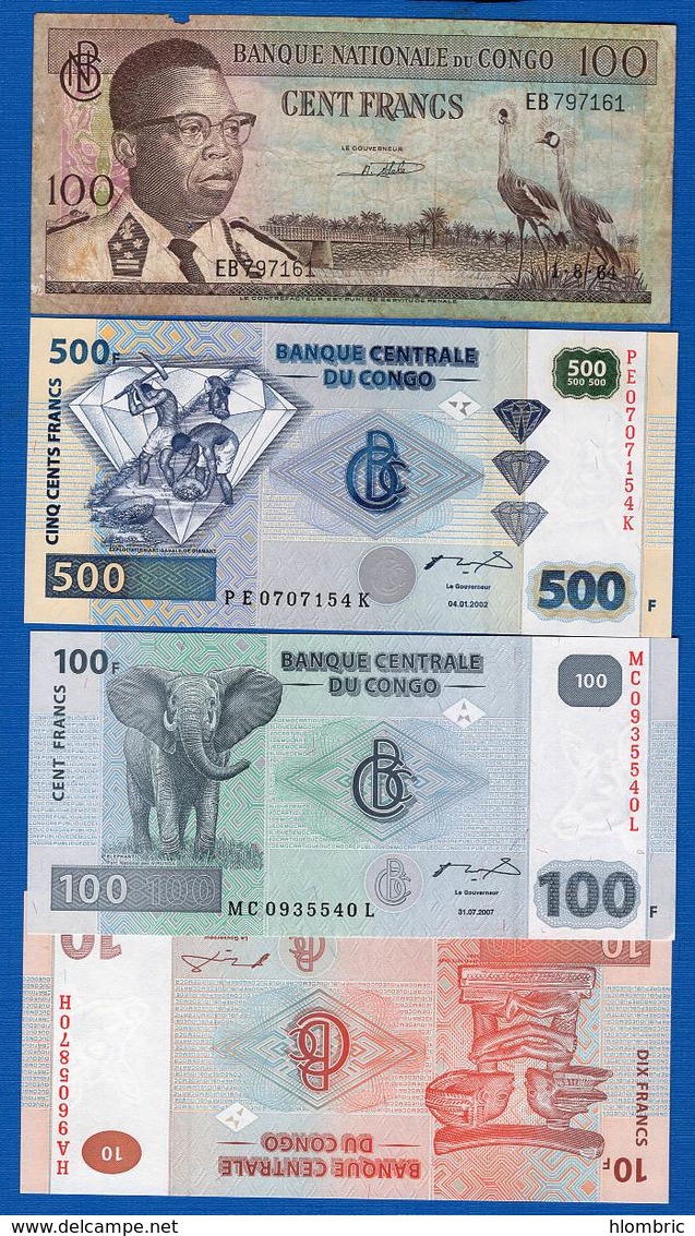 Conco  10  Billets  Dans  L'etat - Republic Of Congo (Congo-Brazzaville)