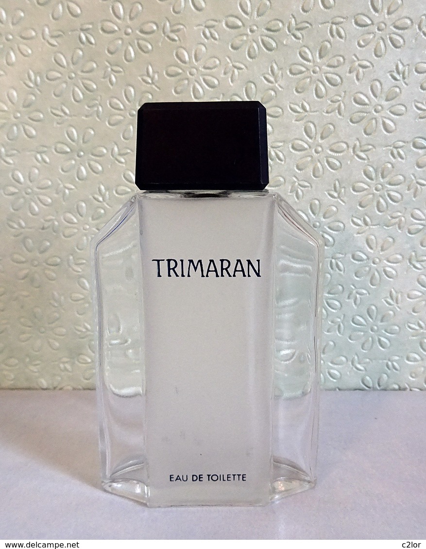 Flacon Rechargeable Avec Bouchon  "TRIMARAN "  D' YVES ROCHER Vide/Empty  Eau De Toilette 100 Ml - Flacons (vides)