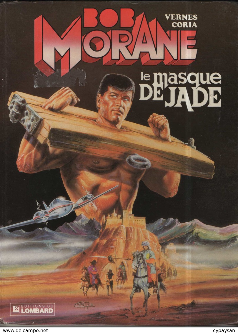 Bob Morane T 24  Le Masque De Jade  EO BE-  LOMBARD  12/1990 Vernes Coria  (BI1) - Bob Morane