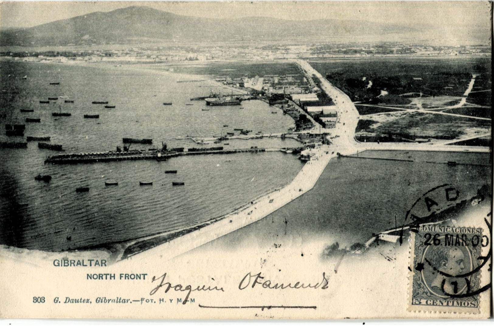 Gibraltar North Front 1900 Précurseur - Gibraltar