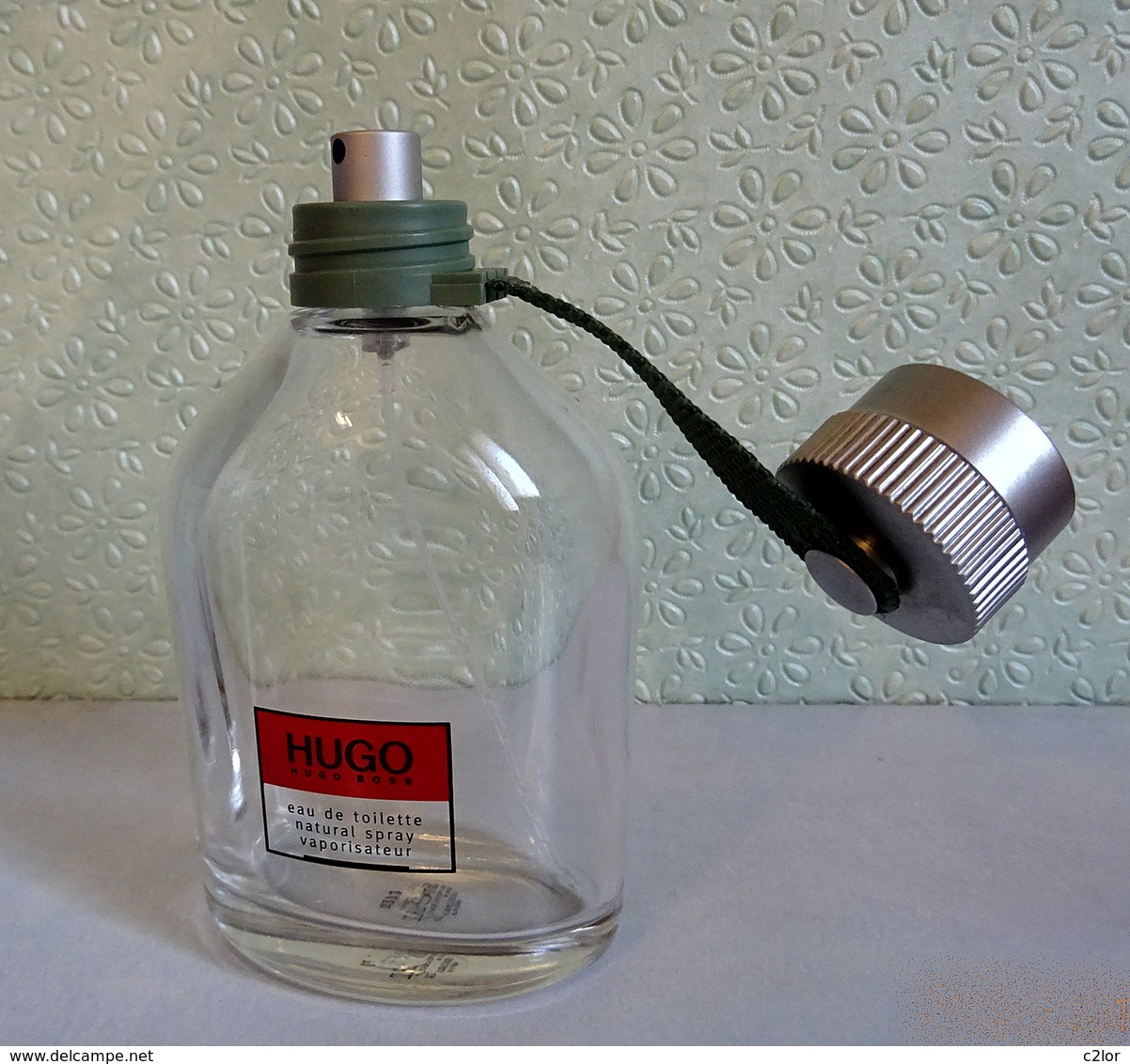 Flacon Spray  "HUGO "  De HUGO BOSS  Eau De Toilette 100 Ml Vide/Empty Pour Collection - Flacons (vides)