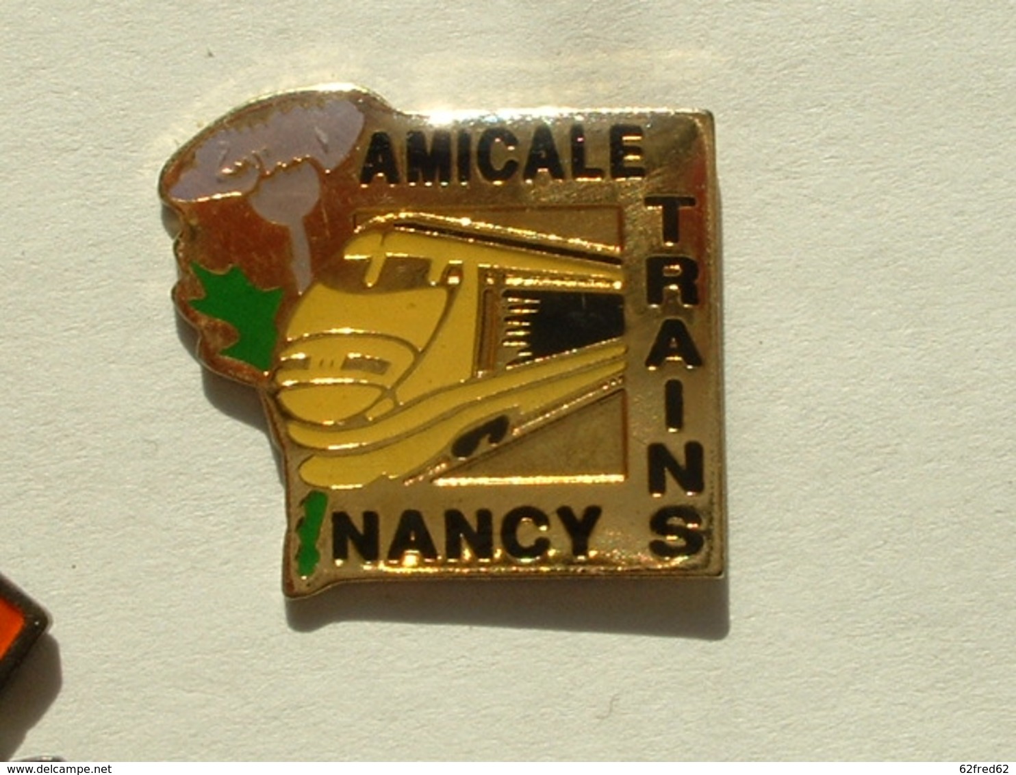 Pin's TGV - AMICALE TRAINS NANCY - TGV