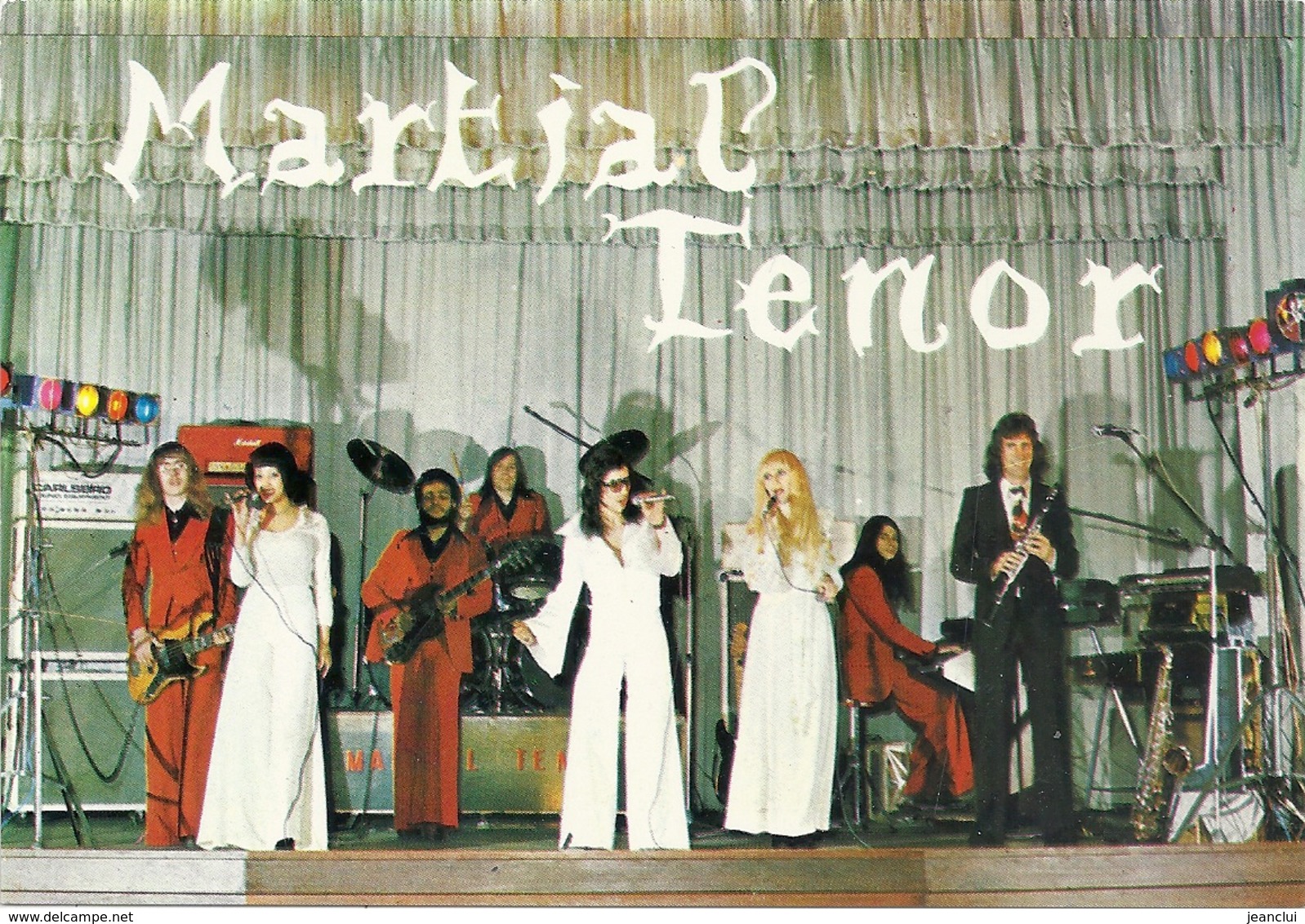 ORCHESTRE MARTIAL TENOR  Nom D'artiste - MARTIAL TENOR  De Son Vrai Nom . VIC SUR CERE . Tel : 47.50.77 . Non Ecrite - Autres & Non Classés