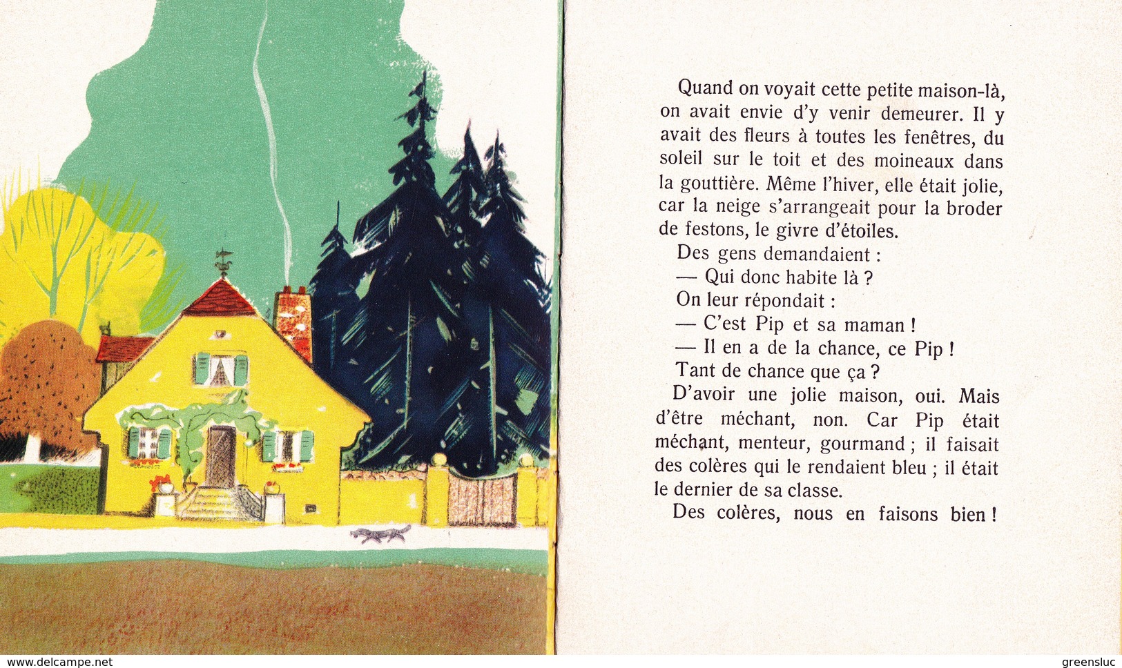 PIP ET SA MAISON - LES PETITS  PERE CASTOR 1951. Flammarion - Sonstige & Ohne Zuordnung