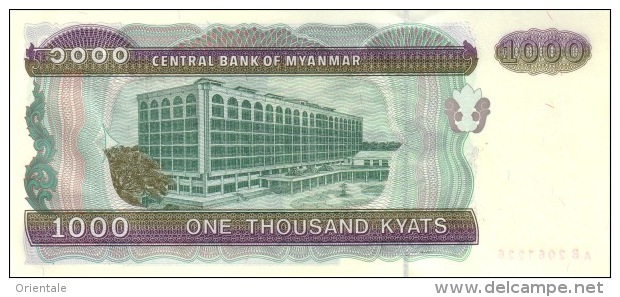 MYANMAR  P. 77b 1000 K 1998 UNC - Myanmar