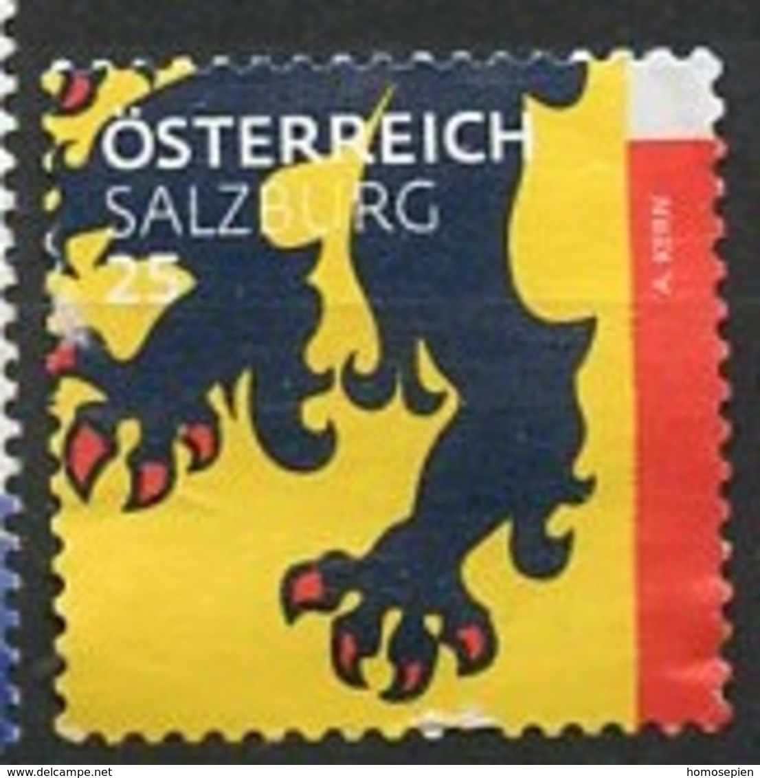 Autriche - Österreich - Austria 2017 Y&T N°(2) - Michel N°3306 (o) - Sans Validité Salzbourg - Oblitérés