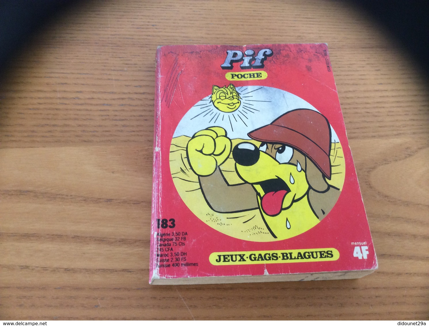 Pif POCHE N° 183 (166 Pages) 1980 - Andere Tijdschriften