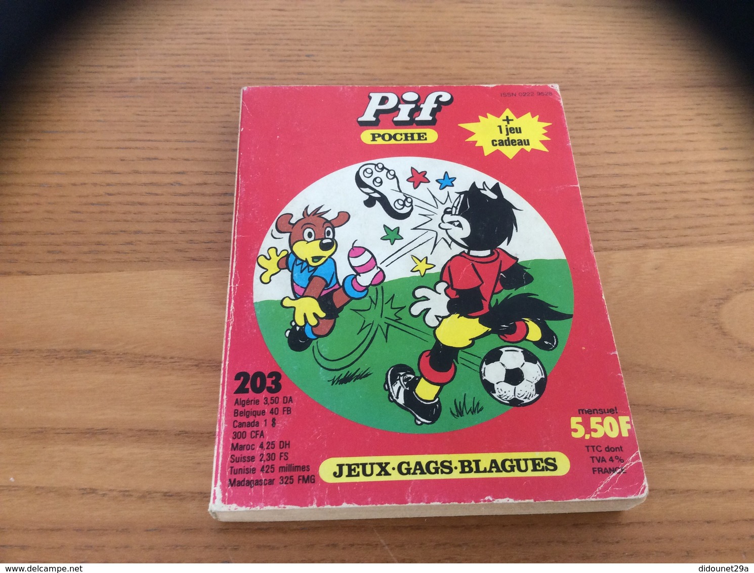 Pif POCHE N° 203 (166 Pages) 1982 - Other Magazines