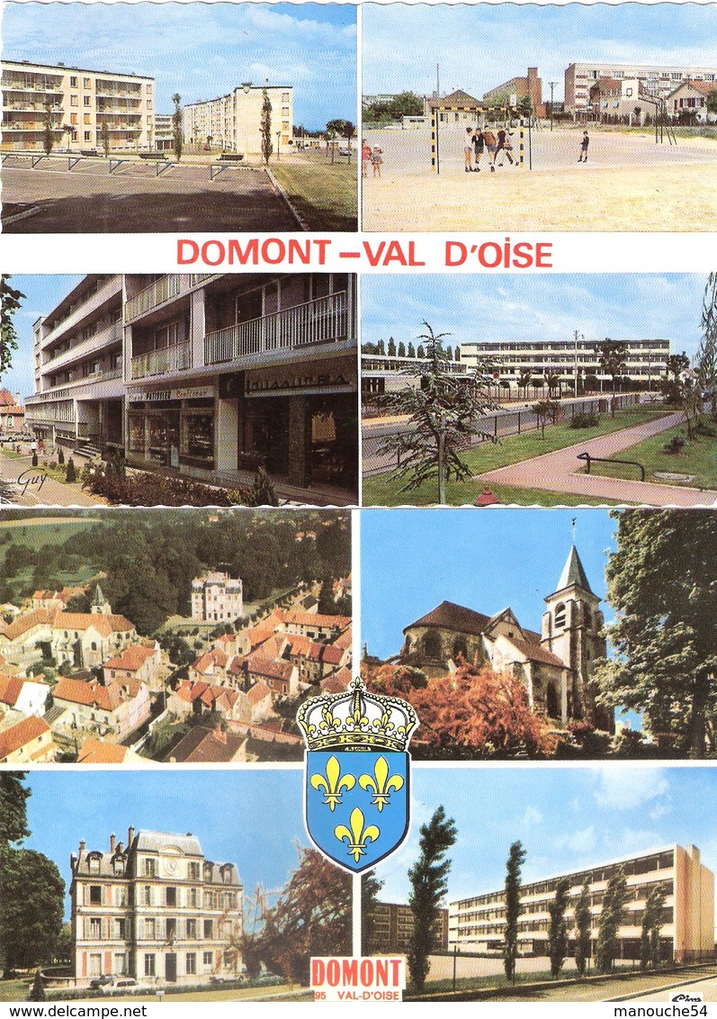 LOT DE 2 CPSM DE DOMONT - Domont