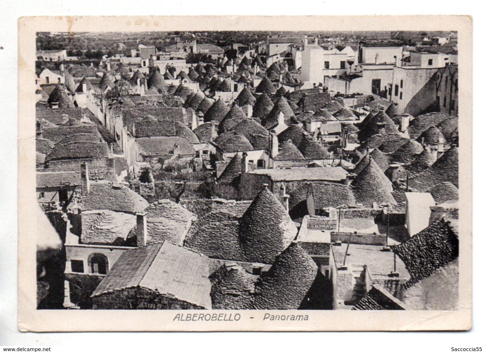 ALBEROBELLO PANORAMA VIAGG 1954 - Bari