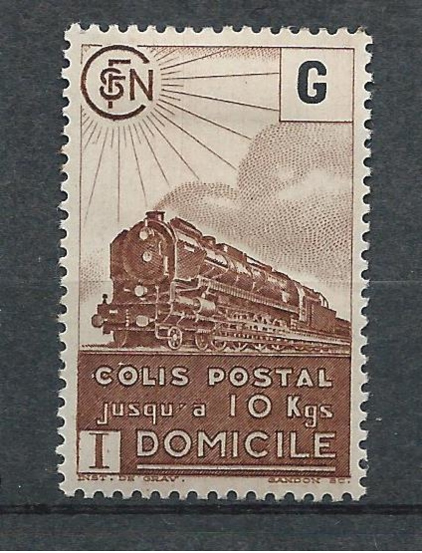 FRANCE - 1945 - Colis Postaux - Y.T. N°221B - 5 F. Brun - Livraison à Domicile - Sans Filigrane - Neuf* - TTB - Mint/Hinged