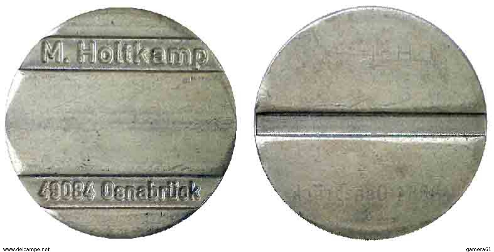 04293 GETTONE TOKEN JETON MACHINE ELECTRONIC SUPPLY M. HOLTKAMP OSNABRUCK - Profesionales/De Sociedad