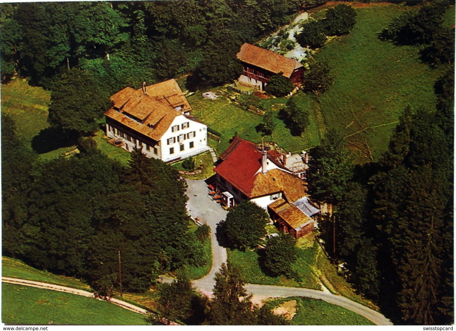 LANGENBRUCK BÖLCHEN Flugaufnahme Restaurant Dürstel - Langenbruck