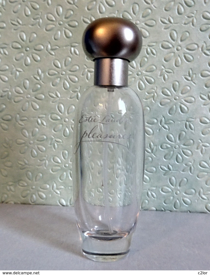 Flacon Spray  "PLEASURES "  D' ESTEE LAUDER Eau De Parfum 30 Ml Vide/Empty Pour Collection - Flacons (vides)