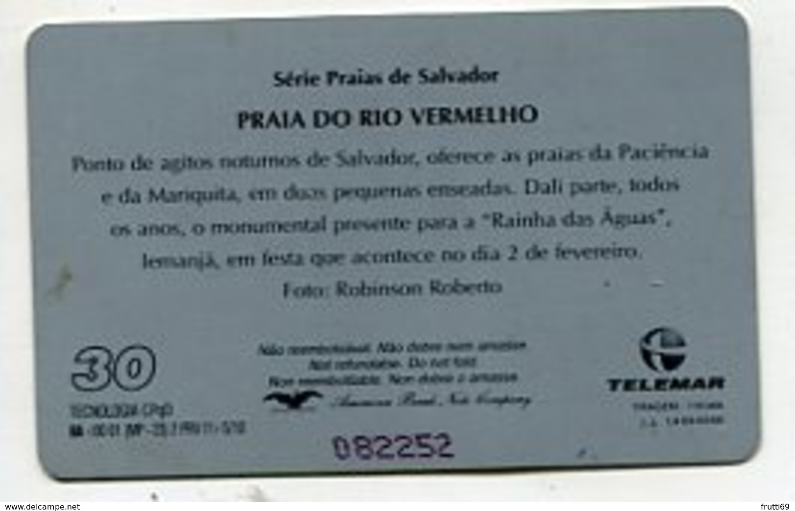 TK 07500 BRAZIL - Telemar - Brésil