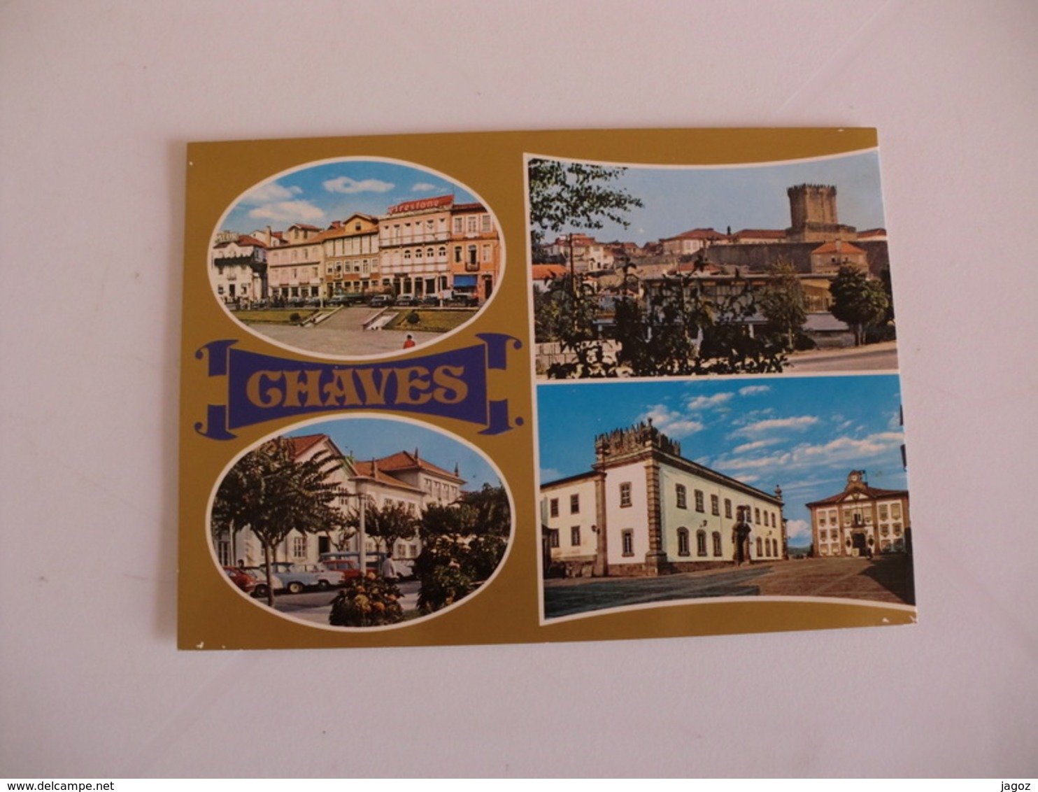 Postcard Postal Portugal Chaves Diversos Aspectos - Vila Real