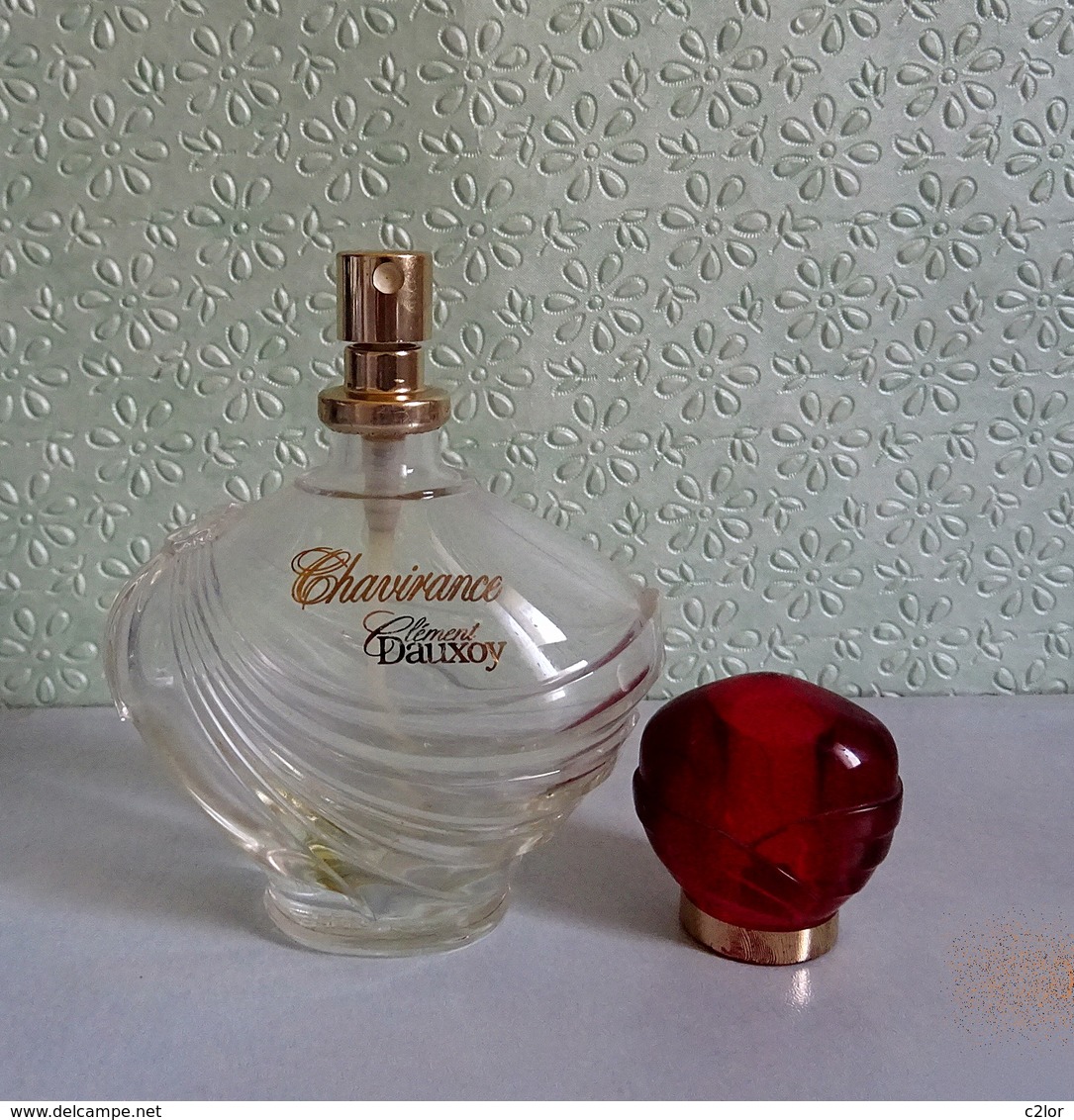 Flacon Spray  "CHAVIRANCE "  De CLEMENT DAUXOY Eau De Toilette 100 Ml Vide/Empty Pour Collection - Flacons (vides)