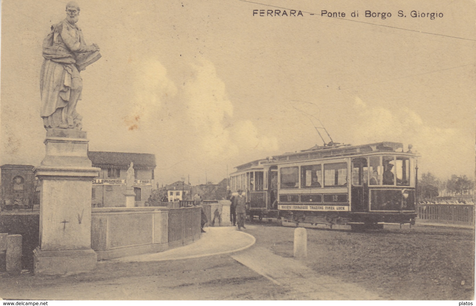 Ferrara - Ponte Di Borgo S. Giorgio - Tram - Ferrara