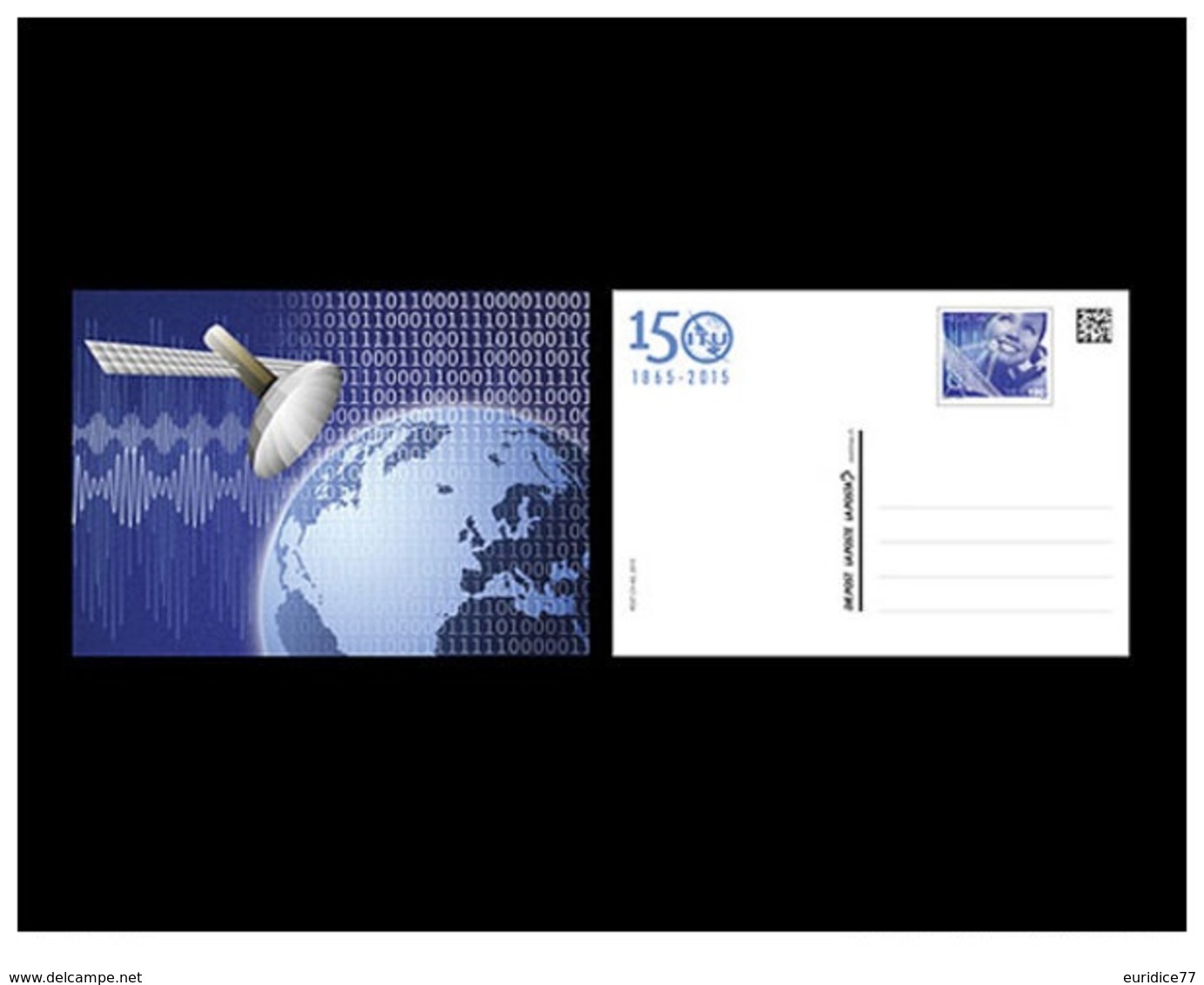 Switzerland 2015 - 150th Anniversary Of ITU Postcard Stationary Mnh - Nuevos