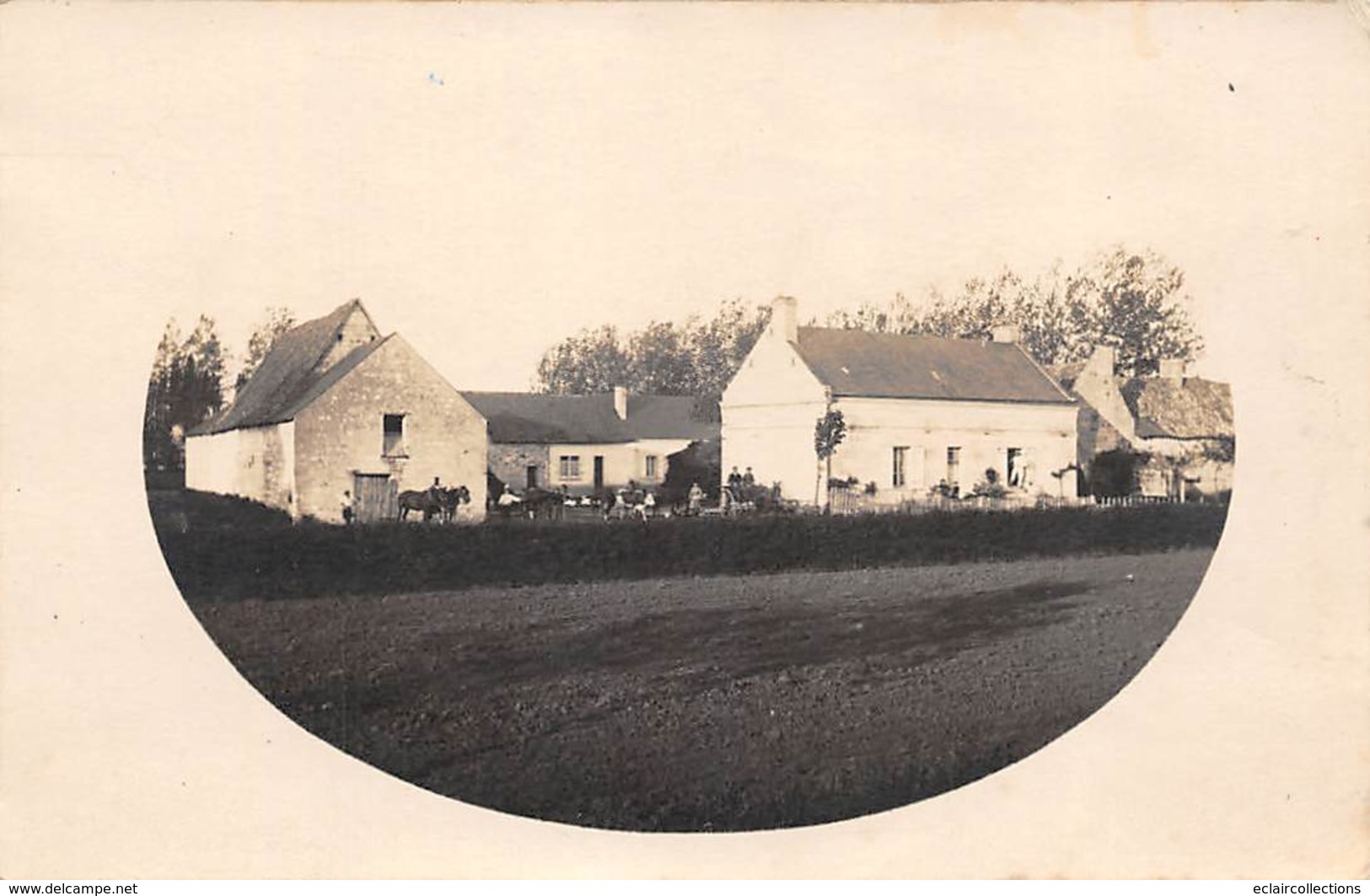 A Localiser Indre         36       Carte Photo D'une Ferme. Trouvée Dans Un Lot De L'Indre          (voir Scan) - Sonstige & Ohne Zuordnung