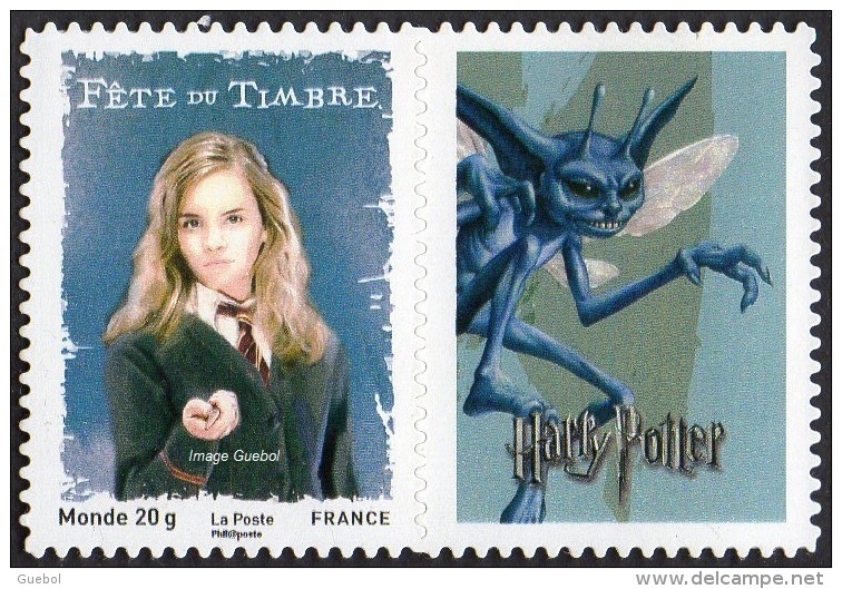 Autoadhésif(s) De France N°  116 Ou 4026 A ** Fête Du Timbre 07 Personnalisé - Harry POTTER Son Amie HERMIONE - Nuevos