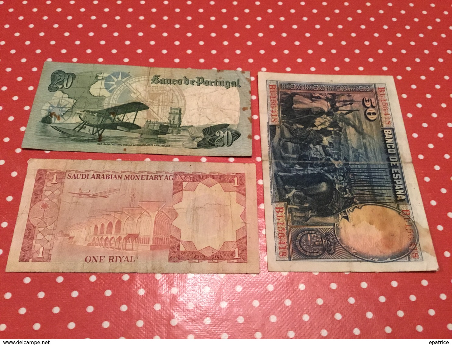 LOT DE 3 BILLETS Voir Le Scan - Vrac - Billets