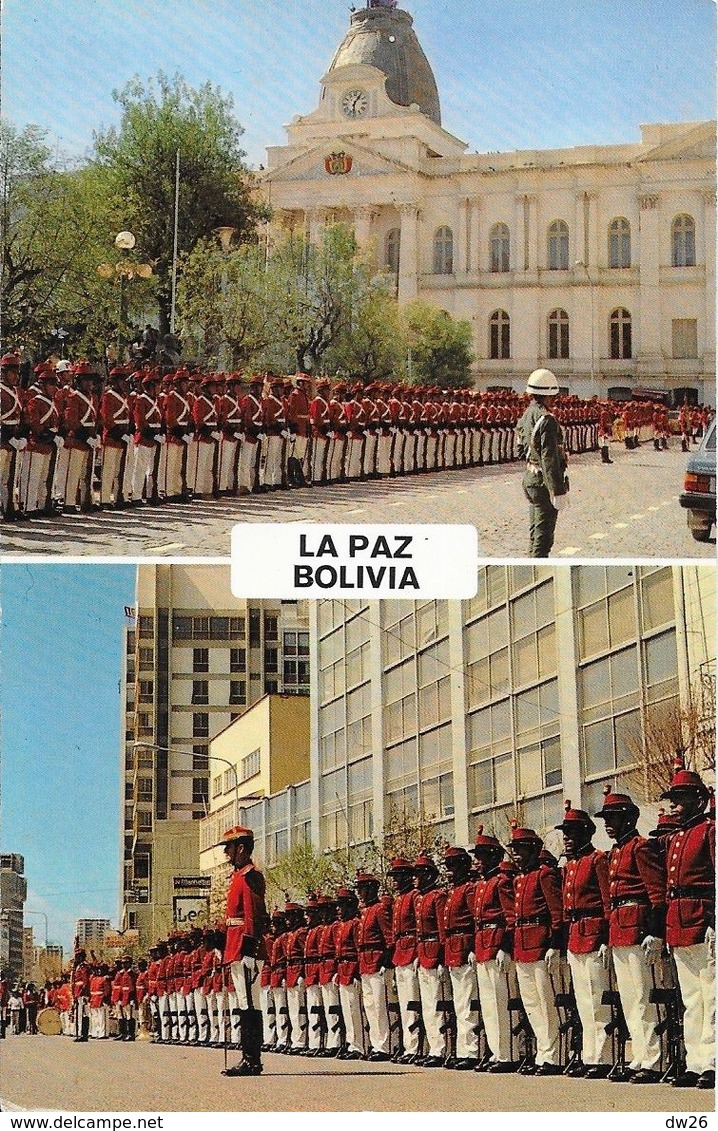 La Paz (Bolivia, Bolivie) Palacio Legislativo - Militaire, La Garde (guardia Militar) - Carte Non Circulée - Bolivie