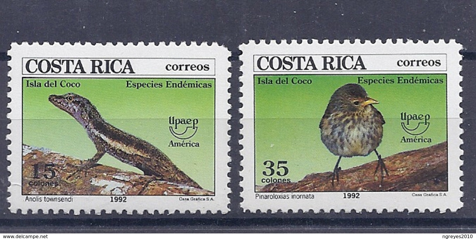 190031655   COSTA  RICA  YVERT    Nº  559/0  **/MNH - Costa Rica