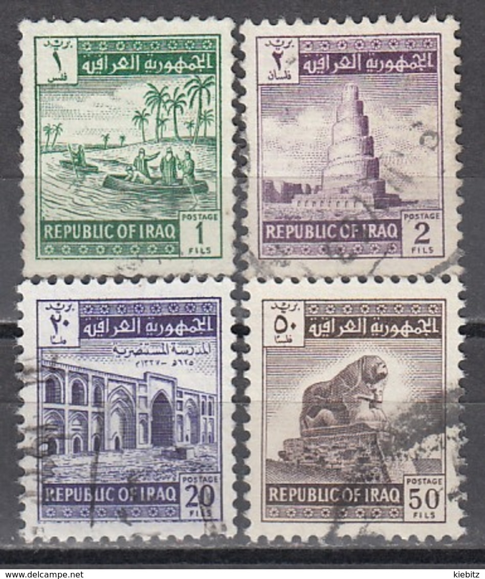 IRAK 1963 - MiNr: 351 - 366  Lot 4x   Used - Irak