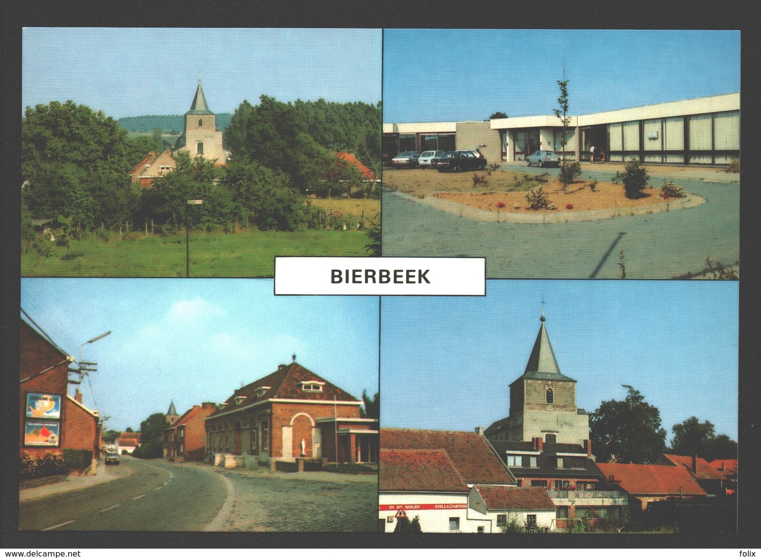 Bierbeek - Multiview - Kerk, Gemeentehuis, Cultureel Centrum De Borre - Bierbeek