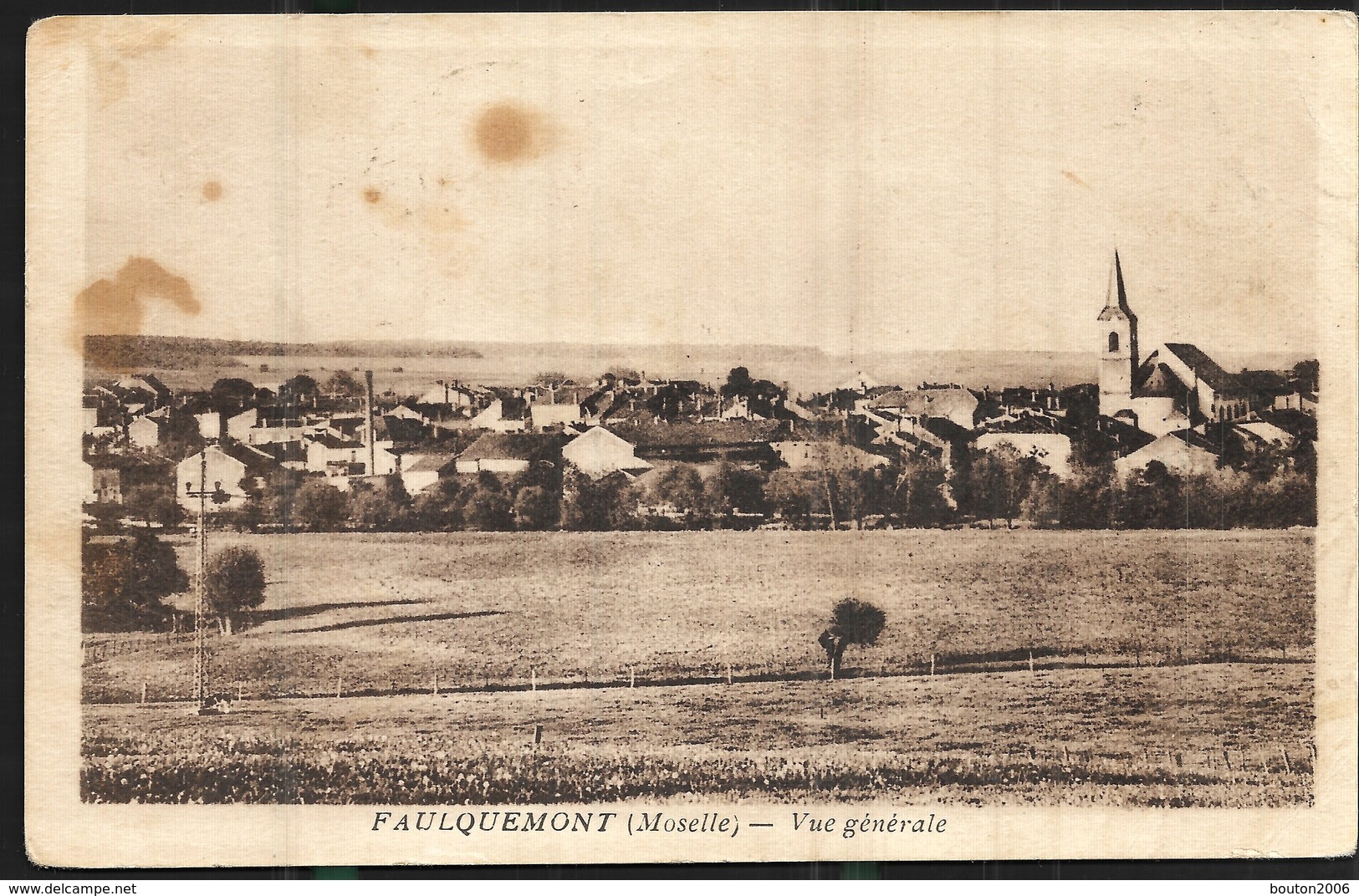 1935 Faulquemont Près De Saint-Avold Laudrefang Folschviller Laudrefang Vue Générale - Faulquemont