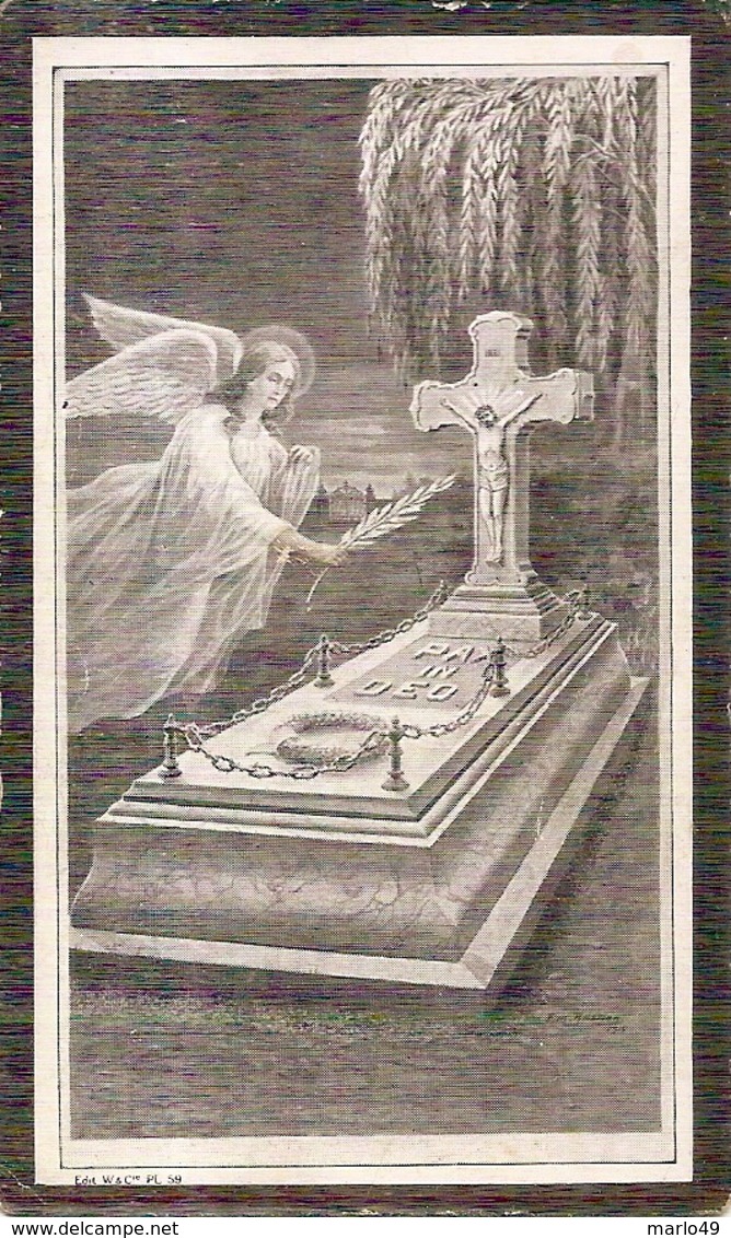 DP. VALENTINE DELANGHE ° AUSTRUWEEL 1903 - + VEURNE 1920 - Religion & Esotérisme