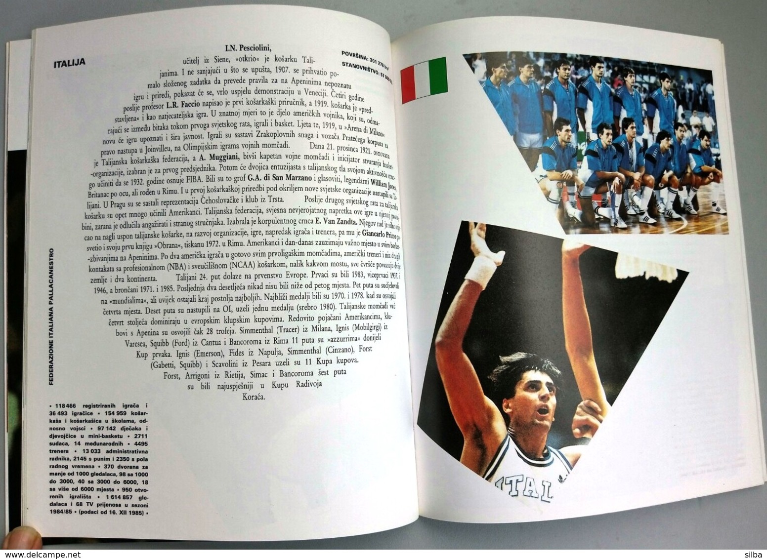 Croatia 1989 / EUROBASKET  ZAGREB '89 / 26th European Basketball Championship for Men / Book