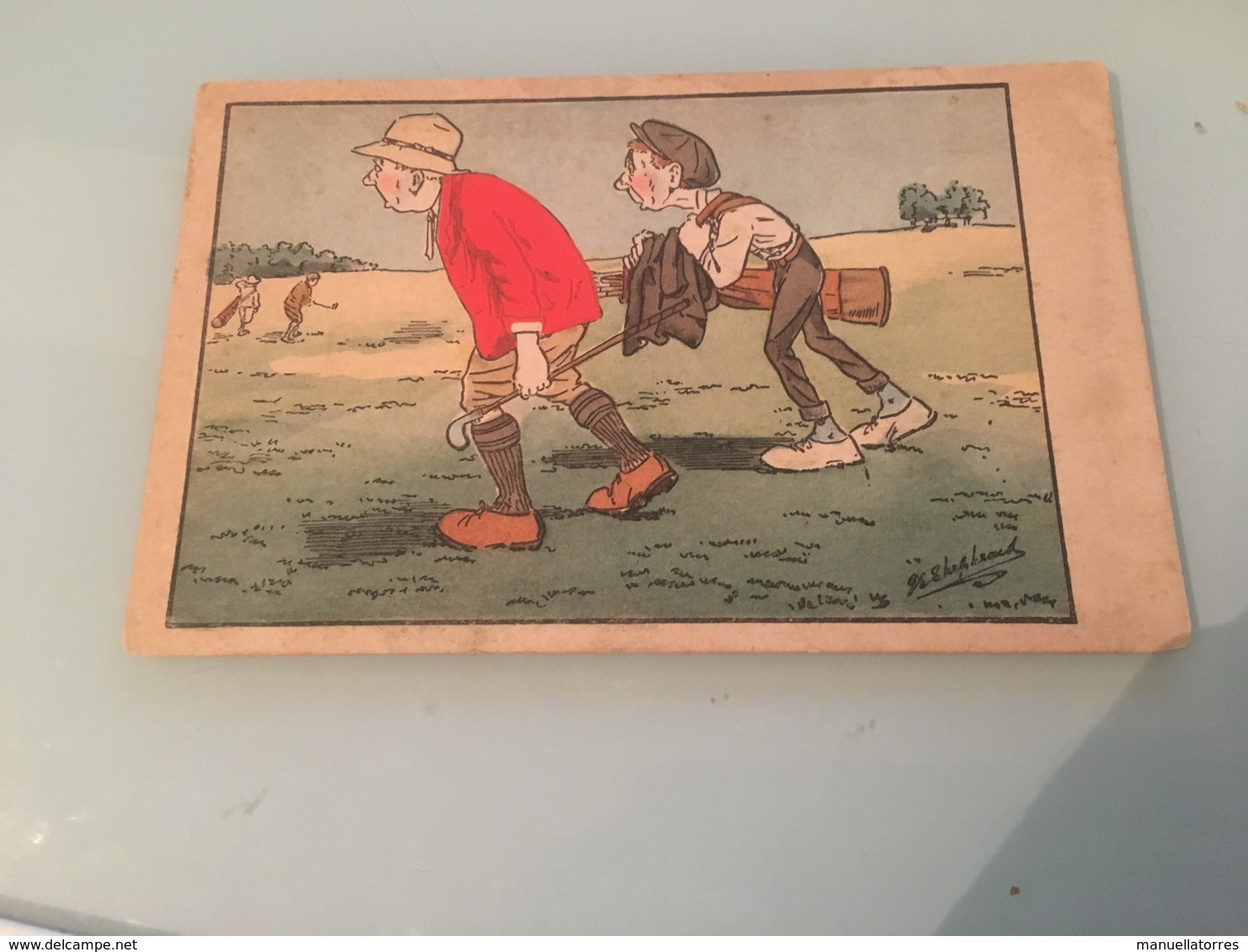 Ancienne Carte Postale - Illustrateur - A Dechiffrer - Autres & Non Classés