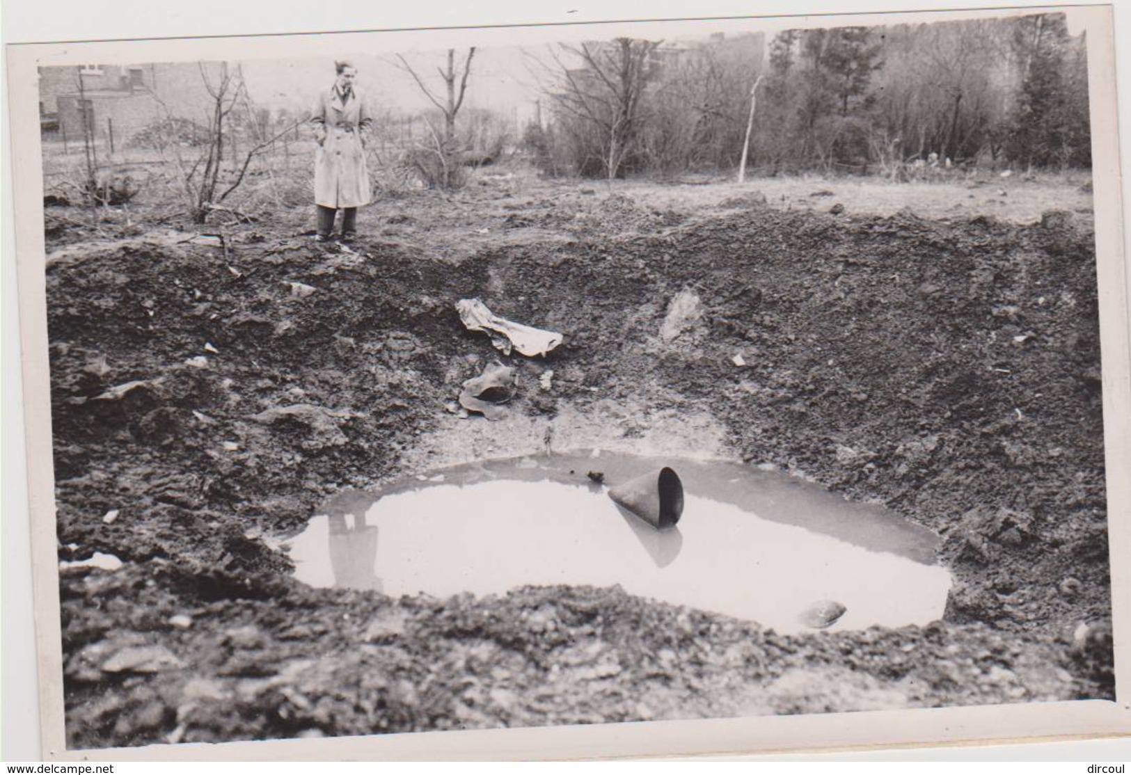 40835 -  St  Nicolas  Lez  Liege Une  Excavation De V1   -  Photo  18  X  12 - Saint-Nicolas