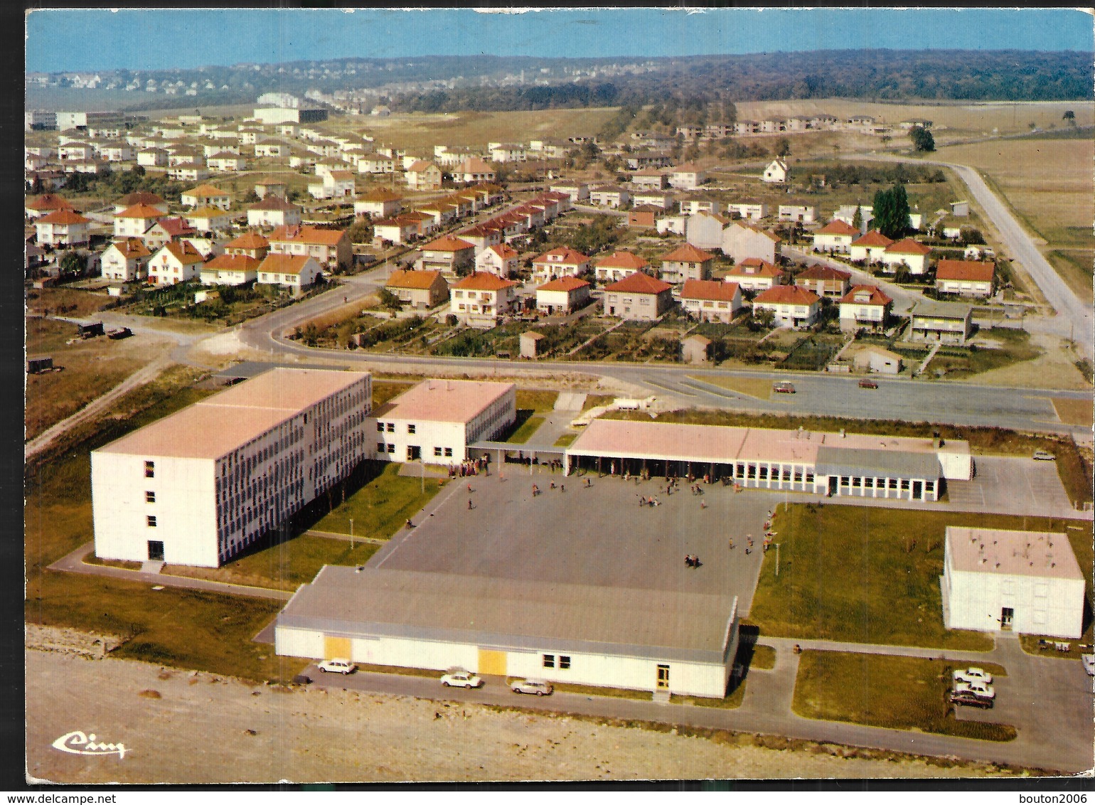 Faulquemont Près De Saint-Avold Laudrefang Folschviller Laudrefang Crehange Vue Générale Aérienne College Louis Pasteur - Faulquemont