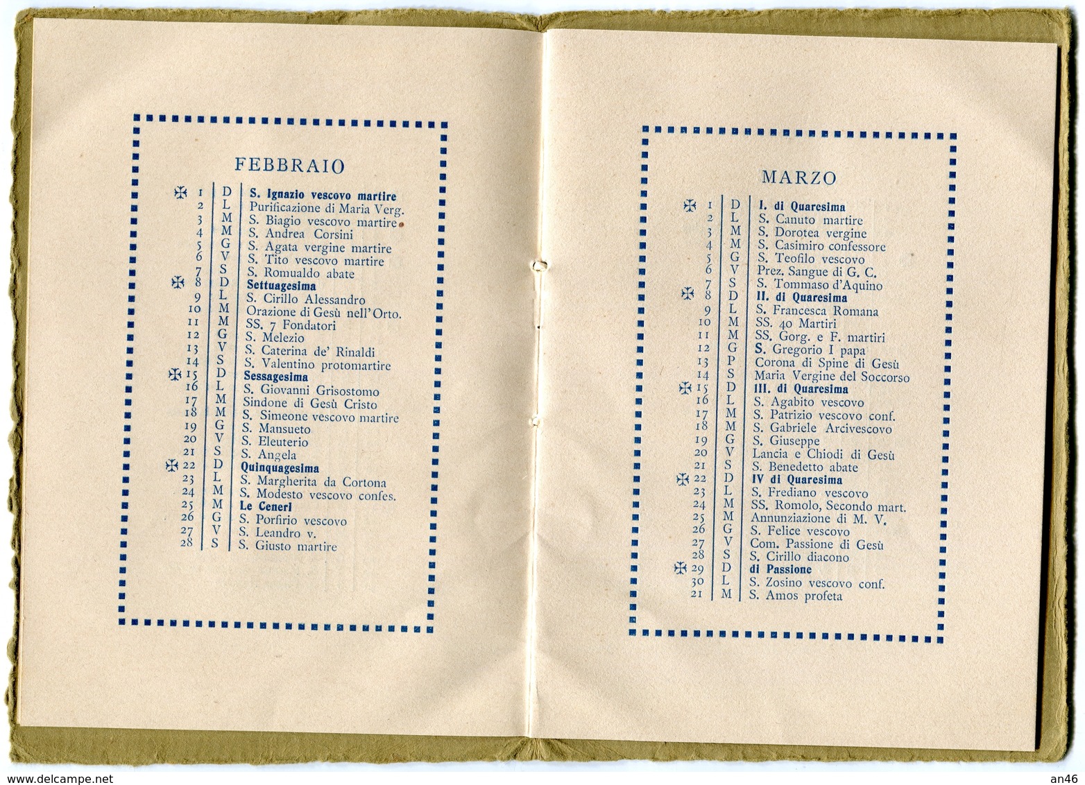 Calendario-Calendarietto-Calendrier-Kalender-Calendar-"Regia Accademia Navale 1914" Integra E Originale 100% - Groot Formaat: 1901-20