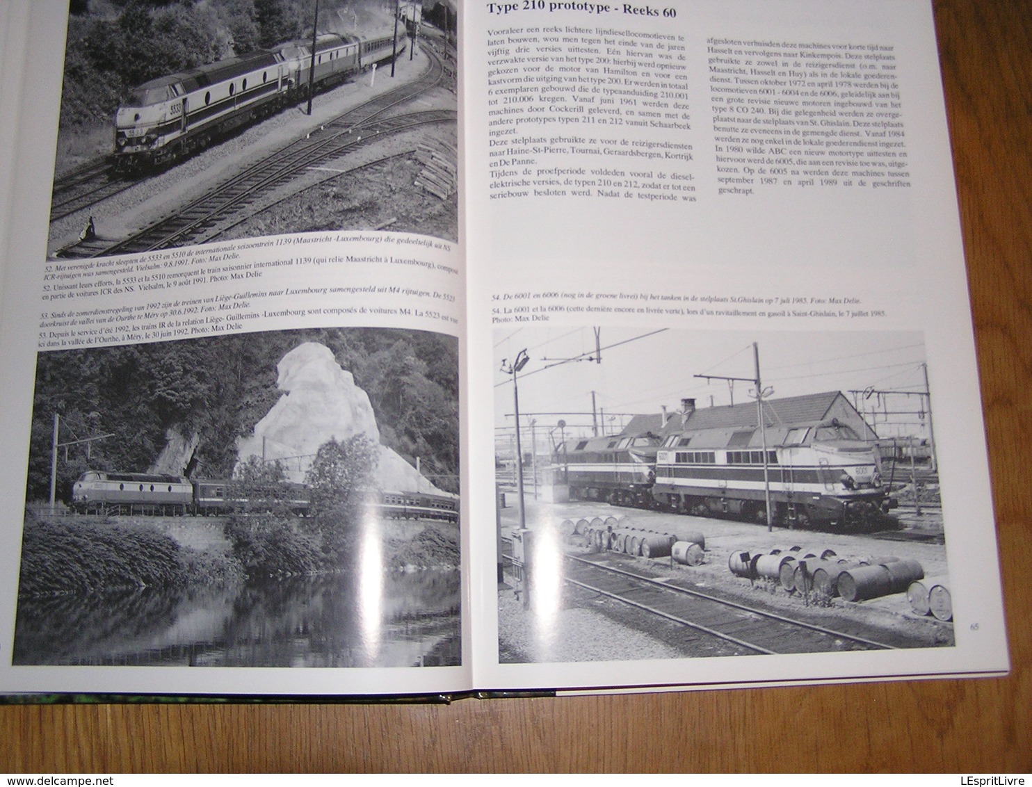 B DIESEL Max Delie Chemins de fer Belge SNCB NMBS Train NMBS Locomotive Type 210 212 213 230 232 Série 50 52 53 60 62 65