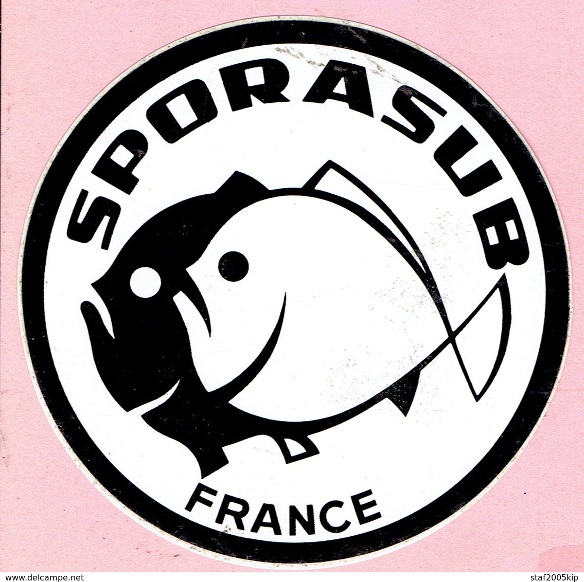 Sticker - SPORASUB - FRANCE - Autocollants