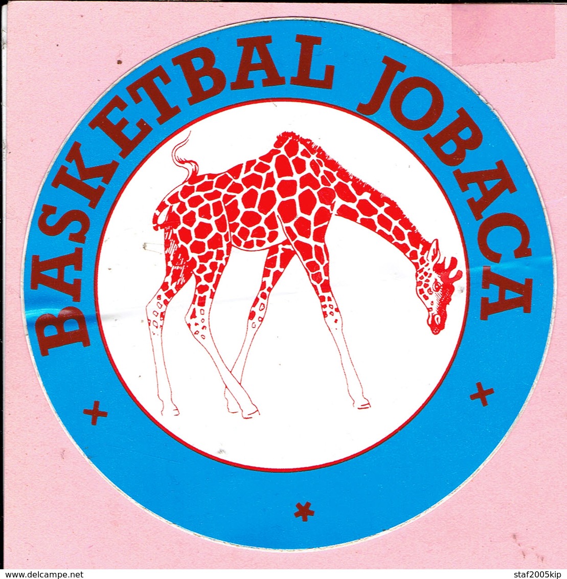 Sticker - BASKETBAL - JOBACA - Aufkleber