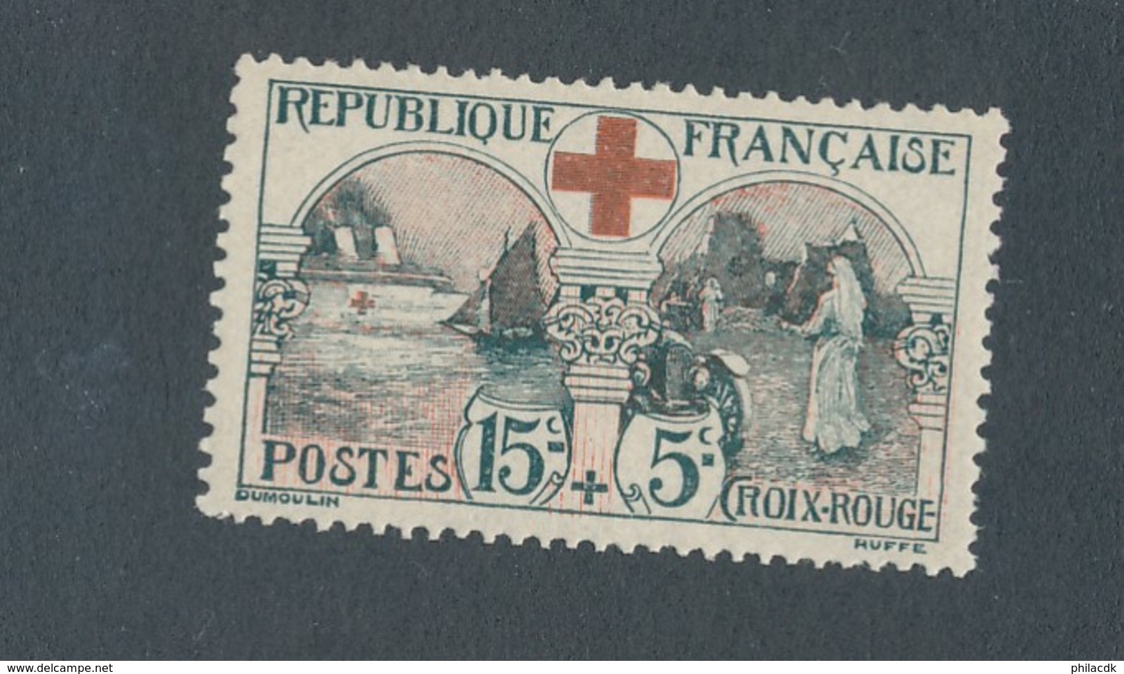 FRANCE - N°YT 156 NEUF** SANS CHARNIERE - COTE YT : 300€ - 1918 - Neufs